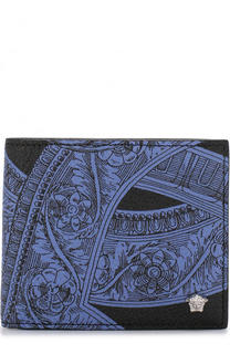 Кожаное портмоне с отделениями для кредитных карт Versace