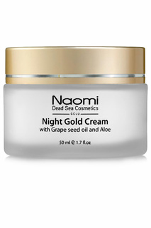 Ночной золотой крем Naomi