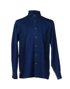 Джинсовая рубашка Luigi Borrelli Napoli