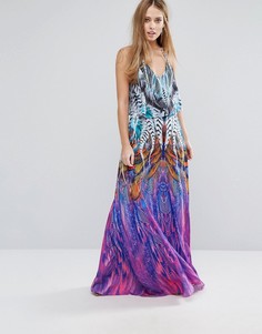 Платье макси с разноцветным принтом Forever Unique - Мульти