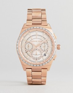 Золотистые часы из нержавеющей стали Michael Kors MK6422 - Золотой