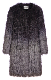 Легкая шуба из вязаного меха козлика Virtuale Fur Collection