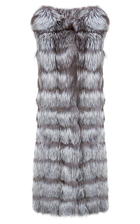 Жилет из меха лисы Fellicci