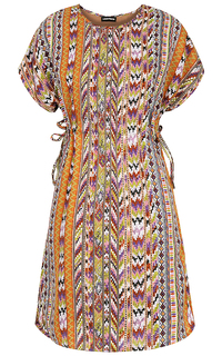 платье с этническим принтом La Reine Blanche