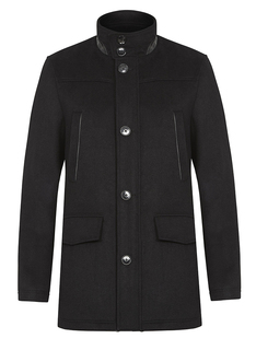 Короткое шерстяное пальто Al Franco