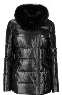 Кожаная куртка La Reine Blanche