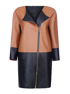 Пальто из кожи Vericci