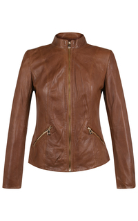 Кожаная куртка La Reine Blanche