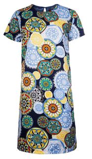 платье принтованное La Reine Blanche