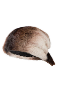женская шапка-бандана из меха норки Slava Furs