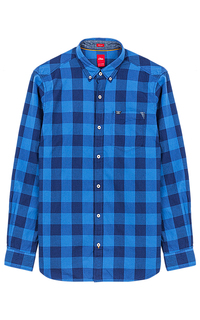 Рубашка в клетку S.Oliver Casual Man