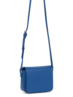 Синяя кожаная сумка Pimo Betti