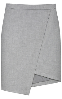 Асимметричная юбка La Reine Blanche