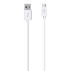 Аксессуар Belkin USB to Micro USB Cable 2.0m White F2CU012bt2M-WHT