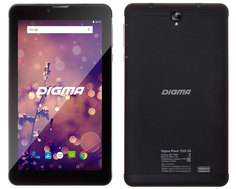 Планшет Digma Plane 7520 3G Black PS7133MG (MediaTek MT8321 1.3 GHz/2048Mb/16Gb/3G/Wi-Fi/Bluetooth/Cam/GPS/7.0/1024x600/Android 7.0)