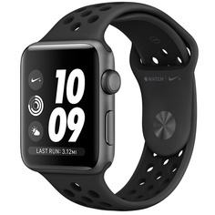 Умные часы APPLE Watch Nike+ Series 3 42mm Grey Space with Anthracite/Black Sport Band MQL42RU/A