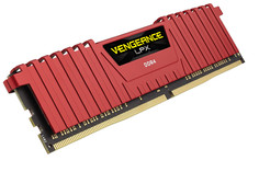 Модуль памяти Corsair Vengeance LPX Red DDR4 DIMM 2666MHz PC4-21300 CL16 - 16Gb (2x8Gb) CMK16GX4M2A2666C16R