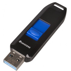 USB Flash Drive 32Gb - Uniscend Typhoon Black-Blue 6616.42