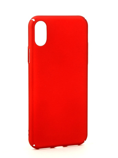Аксессуар Чехол Neypo Soft Touch для APPLE iPhone X Red ST3331