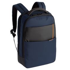 Рюкзак Samsonite 14.1 Qibyte Laptop Backpack Blue-Black 16N-01004