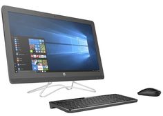 Моноблок HP AIO 24-e054ur Gray 2BW47EA (Intel Core i5-7200U 2.5 GHz/8192Mb/1000Gb/DVD-RW/Intel HD Graphics/Wi-Fi/Bluetooth/Cam/23.8/1920x1080/Windows 10 64-bit)