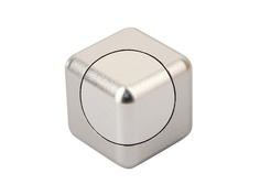 Игрушка антистресс Fidget Cube Spinner Megamind Metal Silver М7328
