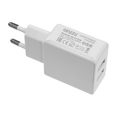 Зарядное устройство Ginzzu 2xUSB 3.1A White GA-3311UW