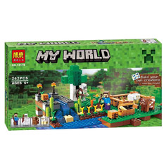 Конструктор Bela My World Ферма 10175