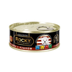 Корм Rocky Мясное ассорти Говядина /Язык 100g для собак 80999