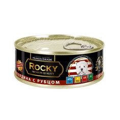 Корм Rocky Мясное ассорти Говядина/Рубец 100g для собак 81000