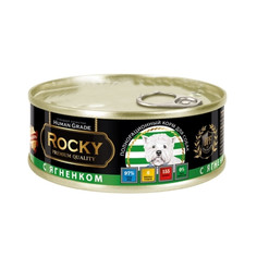 Корм Rocky Мясное ассорти Ягненок 100g для собак 81006