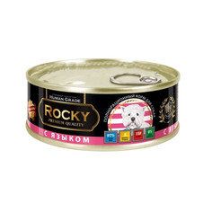 Корм Rocky Мясное ассорти Язык 100g для собак 81007