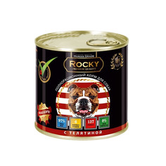 Корм Rocky Мясное ассорти Телятина 750g для собак 81028