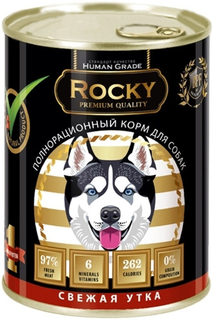 Корм Rocky Свежая Утка 340g для собак 81044