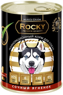 Корм Rocky Сочный Ягненок 340g для собак 81047