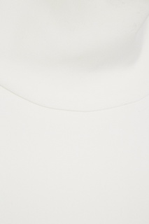 Белый свитшот из шерсти Victoria Beckham