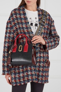 Черная кожаная сумка Little Big Shot Marc Jacobs