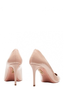 Бежевые лодочки Essential Pump 85 Aquazzura