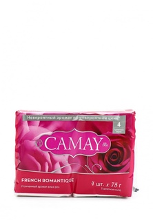 Набор мыла 4 шт. Camay FRENCH ROMANTIQUE, 4 шт. х 75 гр.