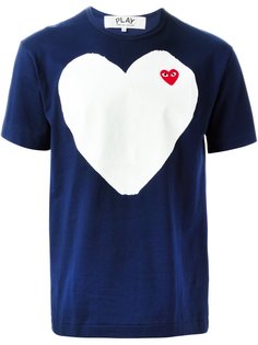 футболка с вышитым логотипом  Comme Des Garçons Play
