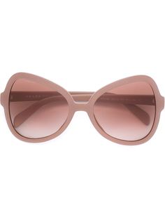 солнцезащитные очки "кошачий глаз"  Prada Eyewear