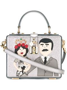 сумка-тоут с нашивкой Dolce Dolce & Gabbana