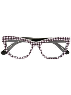 очки в оправе "кошачий глаз" Dolce & Gabbana Eyewear