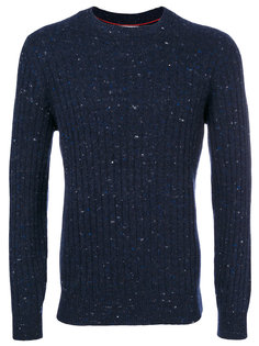 пестрый джемпер с круглым вырезом  Brunello Cucinelli