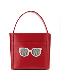 leather tote bag Sarah Chofakian