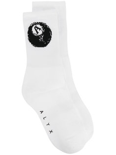 носки с вышитым логотипом Alyx
