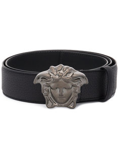 ремень с металлической пряжкой Medusa Versace