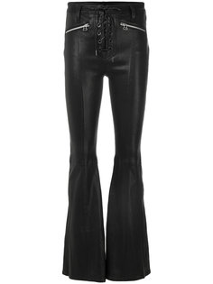 расклешенные брюки со шнуровкой Rag & Bone /Jean