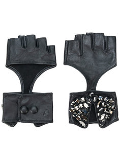 перчатки без пальцев K/Party Karl Lagerfeld