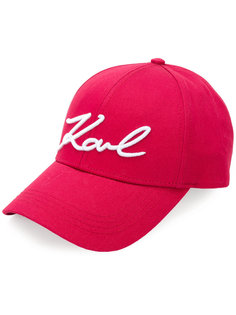 кепка Signature с логотипом Karl Lagerfeld